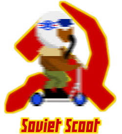 soviet scoot title logo